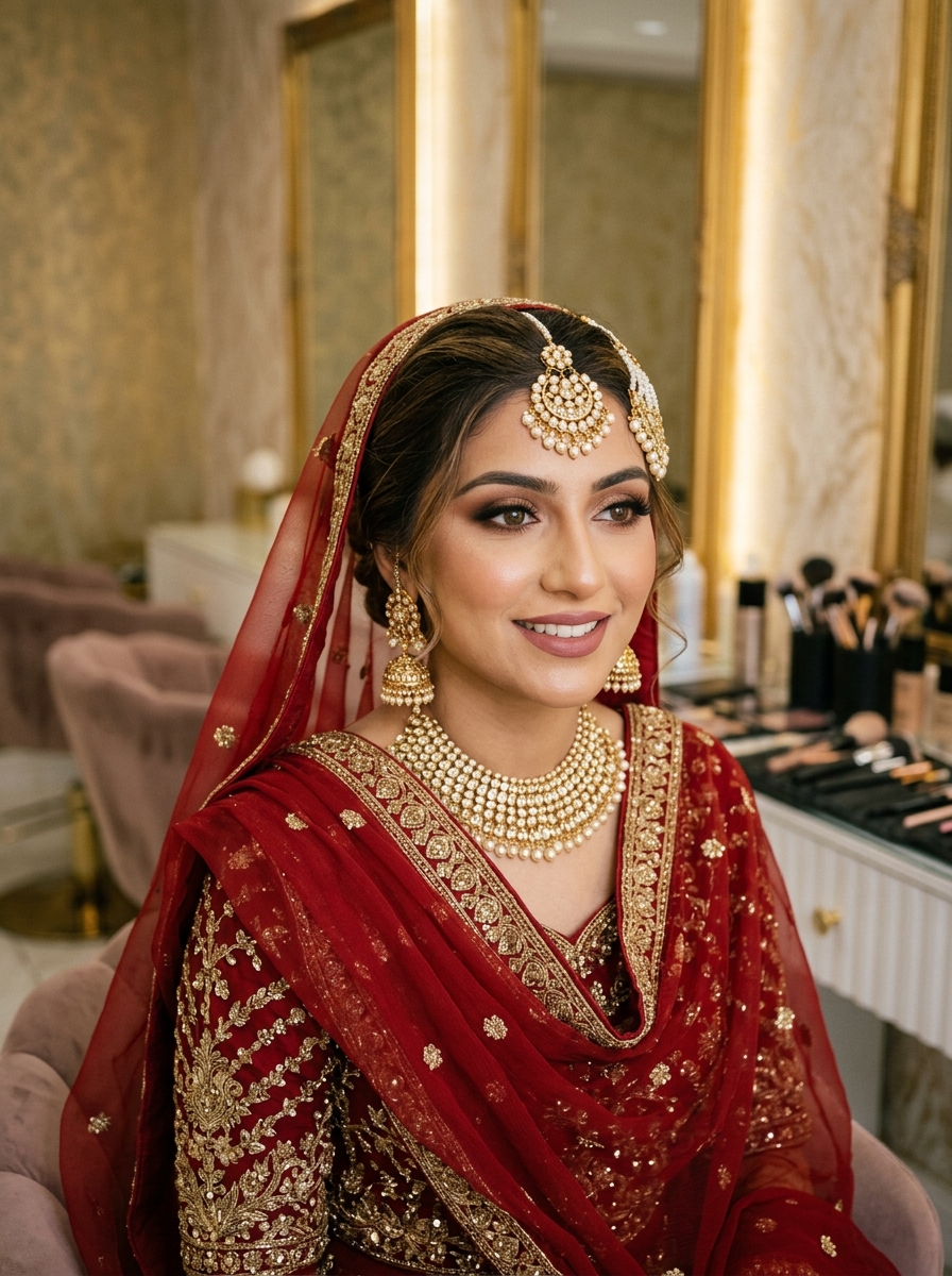 Pakistani party and occasion makeup styling demo